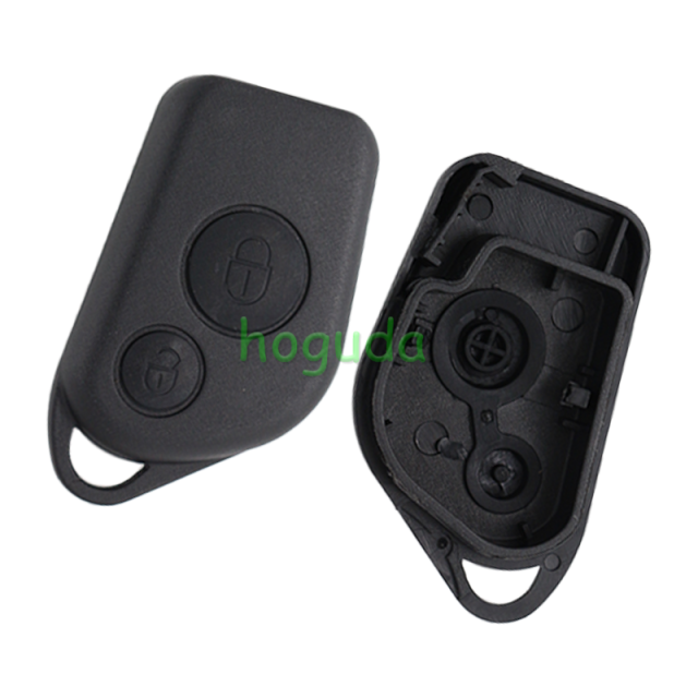 For Peugeot 2 button remote  key blank without Logo (With Battery Place)
