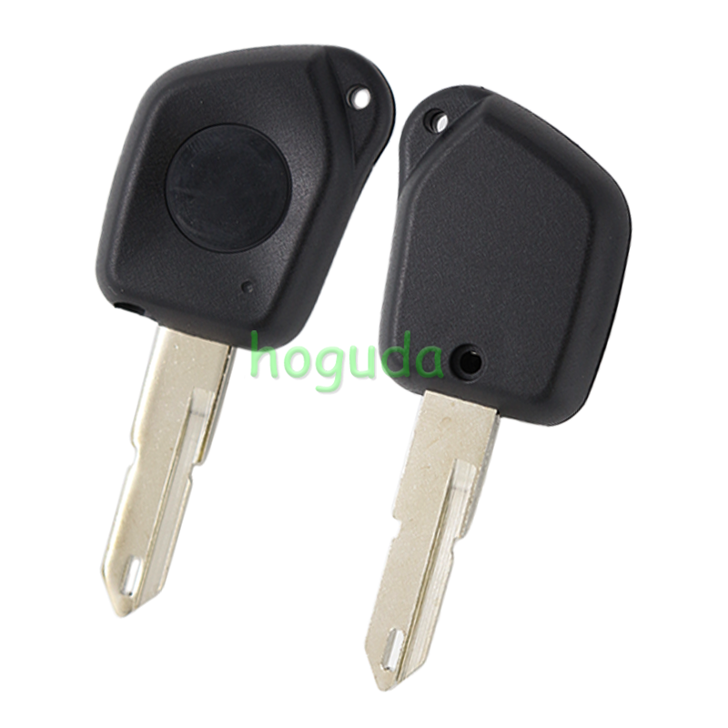 For Peugeot 1 button remote key blank 206 blade without logo