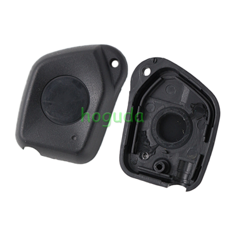 For Peugeot 1 button remote key blank 206 blade without logo