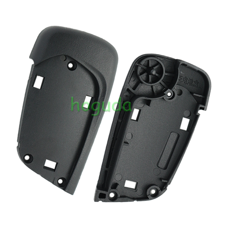 For Peugeot 2 button modified flip remote key blank withVA2 307/HU43/206 Blade -- Without battery place(No Logo)