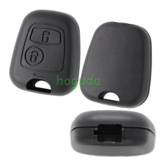 For Peugeot 2 button remote key blank Without Logo