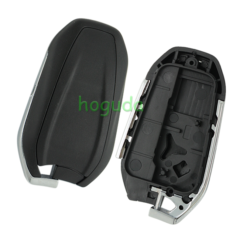For Peugeot 3 button remote key blank with HU83 blade without logo.Please choose the button.