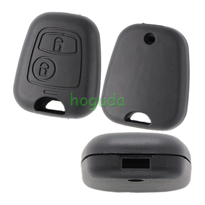 For Peugeot 2 button remote key case