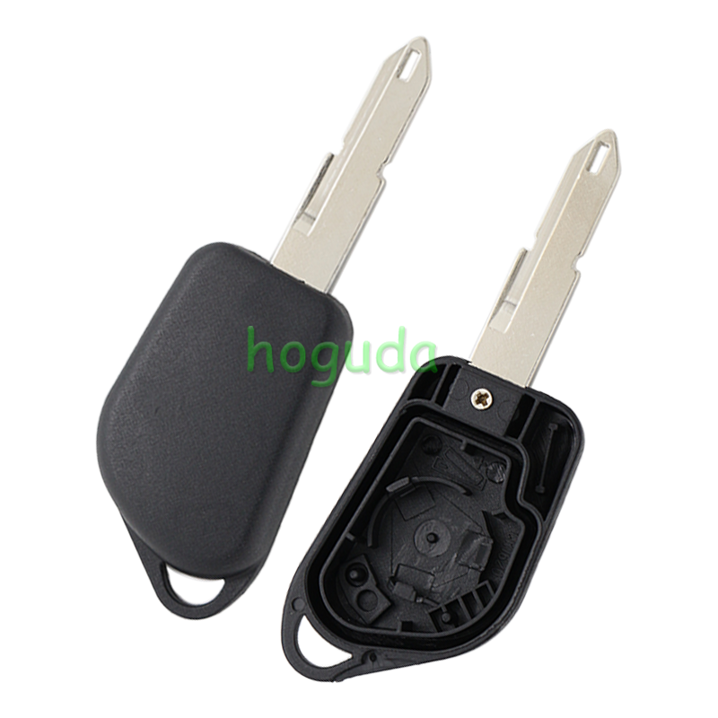 For Peugeot 2 button remote  key blank without Logo (With Battery Place)