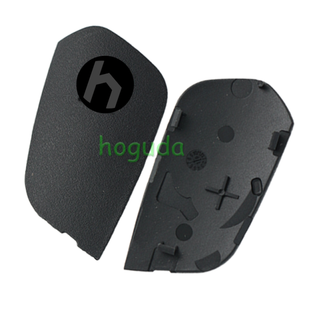 For Peugeot 3 button modified flip remote key blank with VA2 307/HU43/206 Blade -- With battery place used for 0536 model remote control