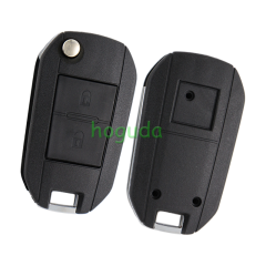For Peugeot 2 button key blank with VA2 Blade (307 key blade 58#)