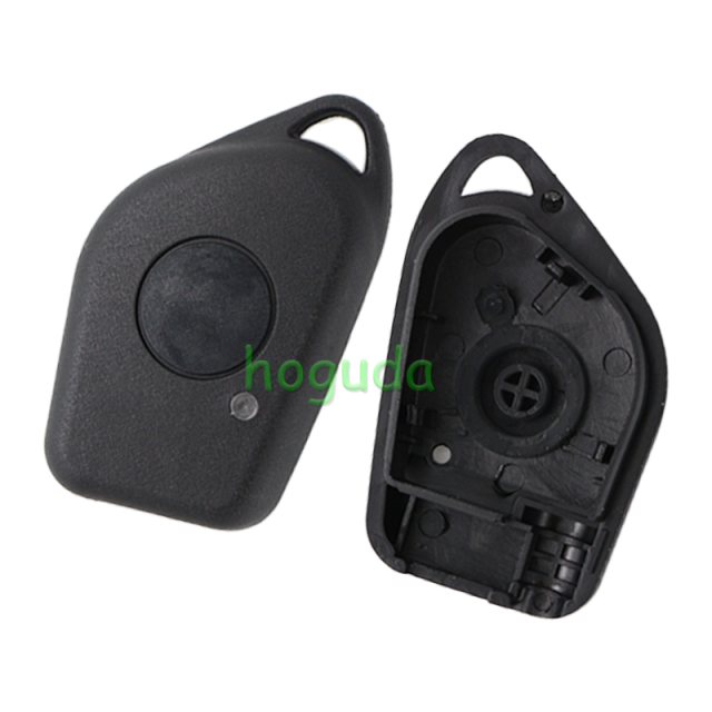 For Peugeot 1 button remote key blank with 406 blade without logo