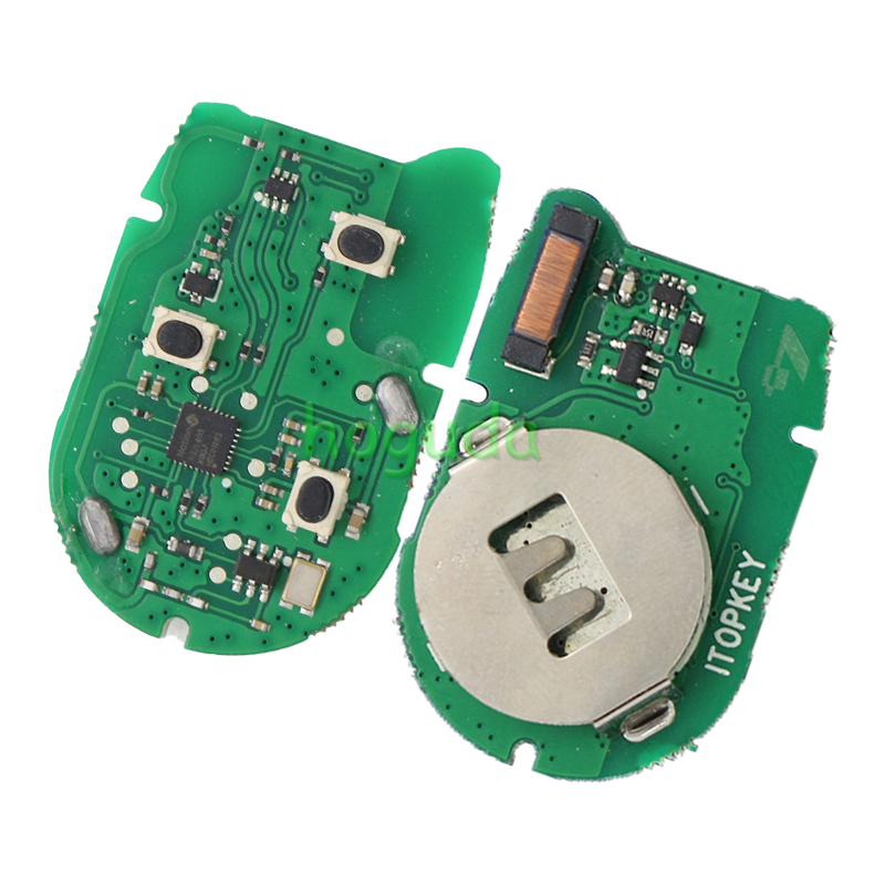 For New Ford Transit blue  3 button remote key with blue blade 433MHz ASK 4D63 CHIP FCCID:6C1T 15K601 AG