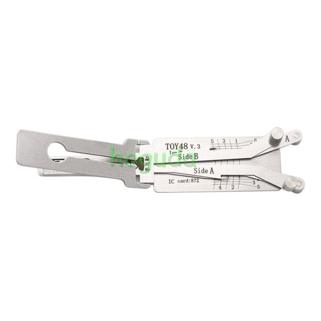 For Original Lishi Toy48  for Toyota lock pick and decoder  together  2 in 1  genuine  with best quality