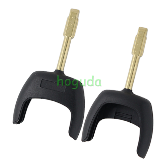 For New Ford Transit blue  3 button remote key with black blade 433MHz ASK 4D63 CHIP FCCID:6C1T 15K601 AG