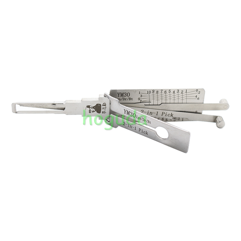 Original Lishi YM30 for Buick SAAB lock pick and decoder  together  2 in 1 genuine with best quality