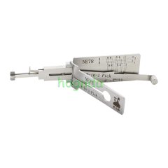 For Original Lishi NE78  for Peugeot lock pick and decoder  together  2 in 1 genuine  with best quality