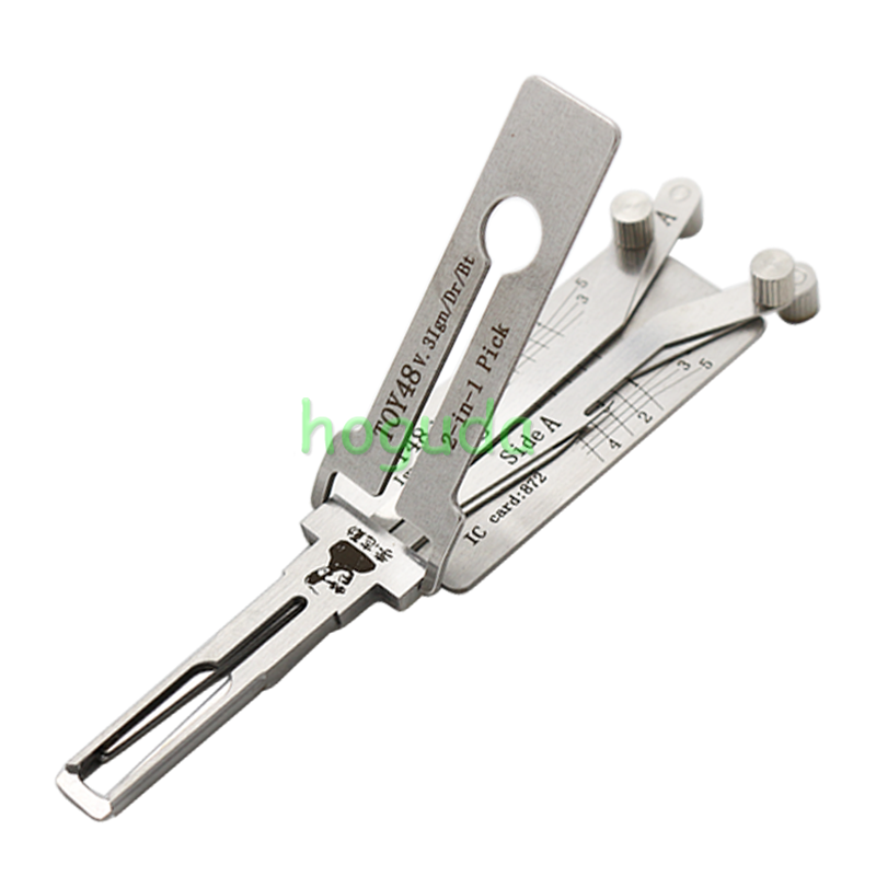 For Original Lishi Toy48  for Toyota lock pick and decoder  together  2 in 1  genuine  with best quality
