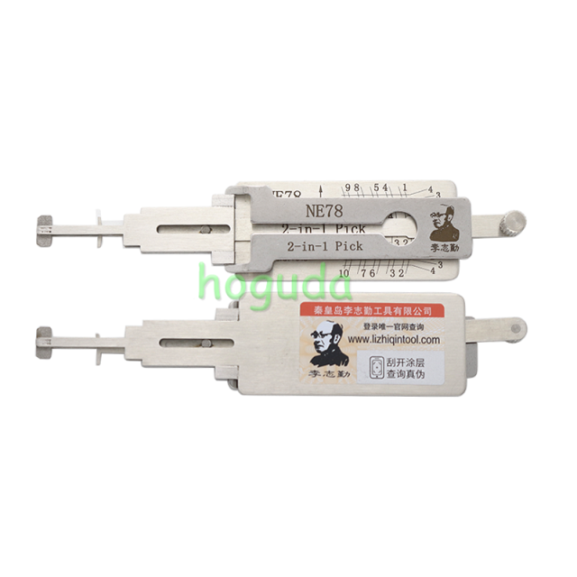 For Original Lishi NE78  for Peugeot lock pick and decoder  together  2 in 1 genuine  with best quality