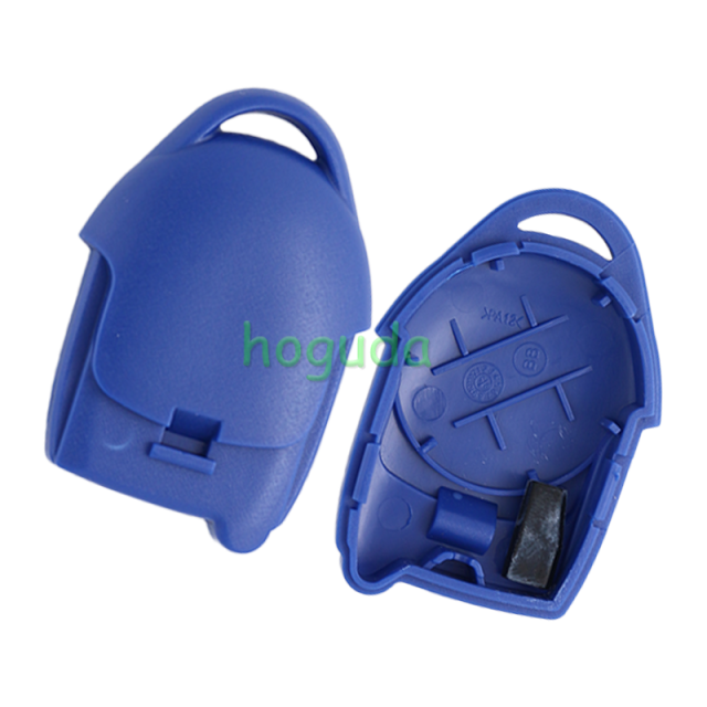 For New Ford Transit blue  3 button remote key with black blade 433MHz ASK 4D63 CHIP FCCID:6C1T 15K601 AG