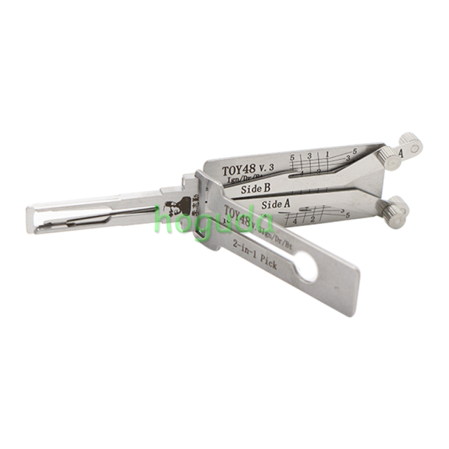 For Original Lishi Toy48  for Toyota lock pick and decoder  together  2 in 1  genuine  with best quality