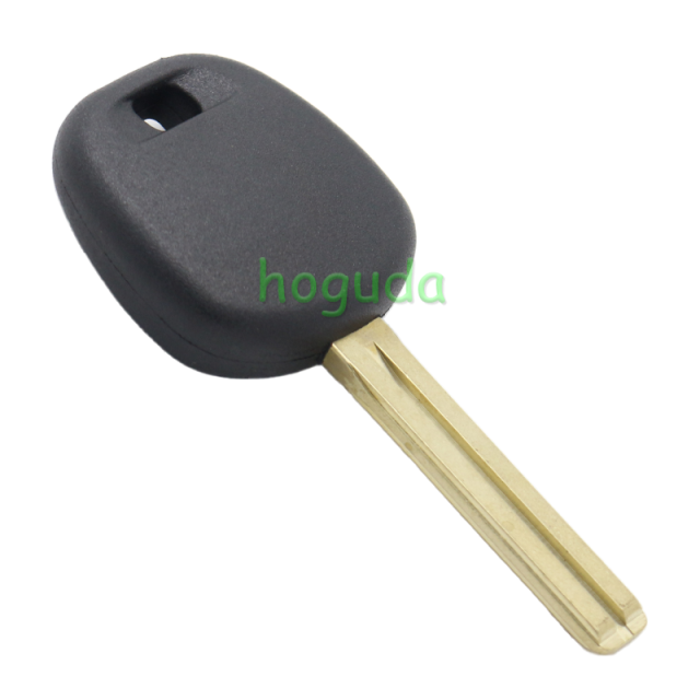 For GTL Toyota transponder key blank ,the chip slot is on the top of the key.  A# TOY48 Blade B# TOY40 Blade C# TOY43 Blade D# TOY51 Blade E# TOY43R Blade