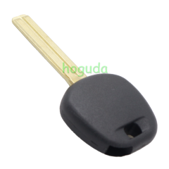 For GTL Toyota transponder key blank ,the chip slot is on the top of the key.  A# TOY48 Blade B# TOY40 Blade C# TOY43 Blade D# TOY51 Blade E# TOY43R Blade