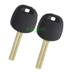 For GTL Toyota transponder key blank ,the chip slot is on the top of the key.  A# TOY48 Blade B# TOY40 Blade C# TOY43 Blade D# TOY51 Blade E# TOY43R Blade
