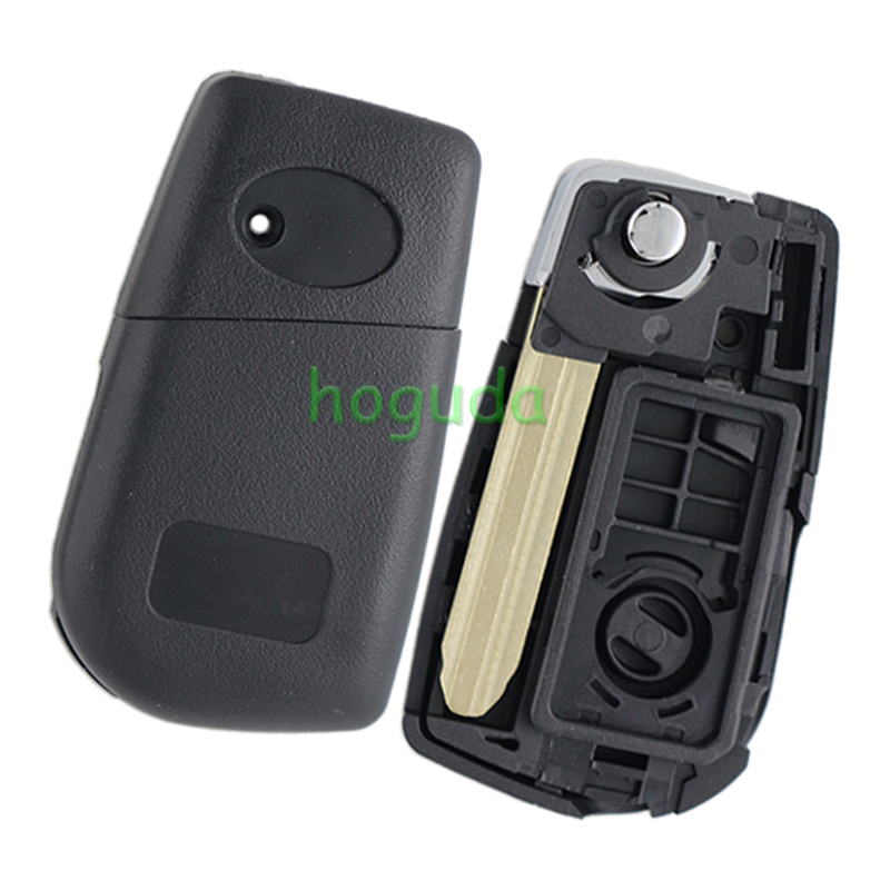 For Toyota 2/3/2+1/3+1 button flip remote key blank withToy43 Blade