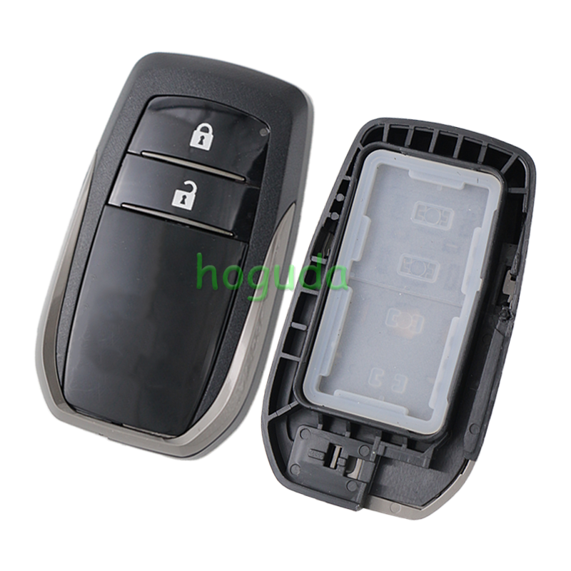 For Toyota 2/3+1/3/3+1 button remote key blank without logo