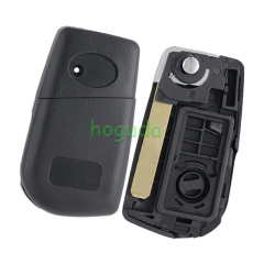 For Toyota 2/3/2+1/3+1 button flip remote key blank with VA2 Blade