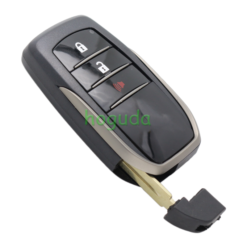 For Toyota 2/3+1/3/3+1 button remote key blank without logo