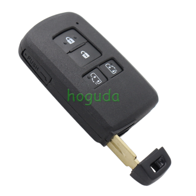 For Toyota 4 button remote key shell ,the button is square