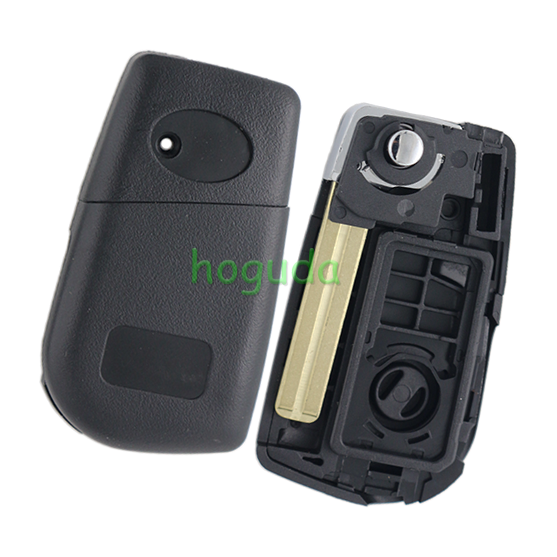 For Toyota 2/3/2+1/3+1 button flip remote key blank withToy48 Blade