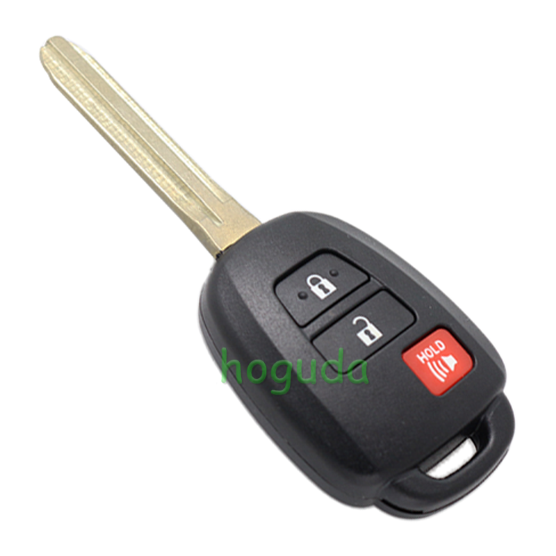 For Toyota 2/2+1/3/3+1 button remote key blank without logo