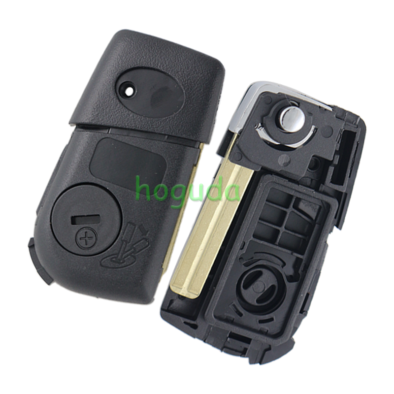 For Toyota 2/3/2+1/3+1 button flip remote key blank withToy48 Blade