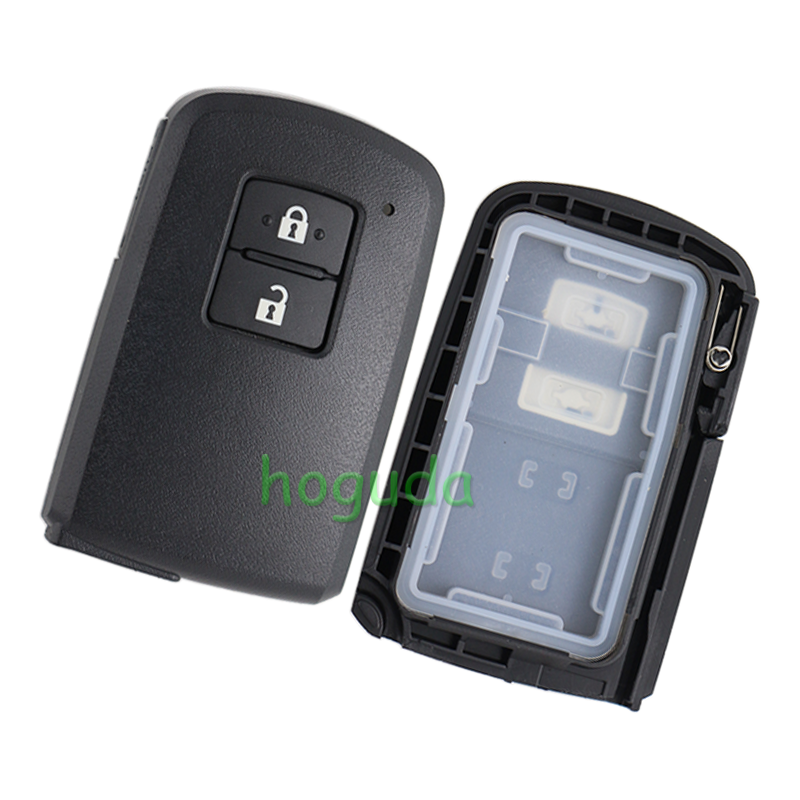 For Toyota 2/2+1/3/3+1 button remote key blank (the button is square)