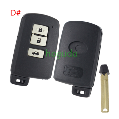 For Toyota 2/2+1/3/3+1 button remote key shell ,the button is square and white,please choose the key button