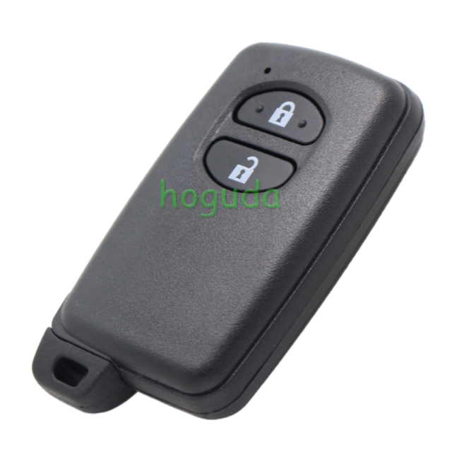 For Toyota 2 button remote key blank  (the button is round)，please choose the key button.