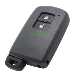 For Toyota 2/2+1/3/2+1/4 button smart remote key shell with white Battery holder ,the button is square