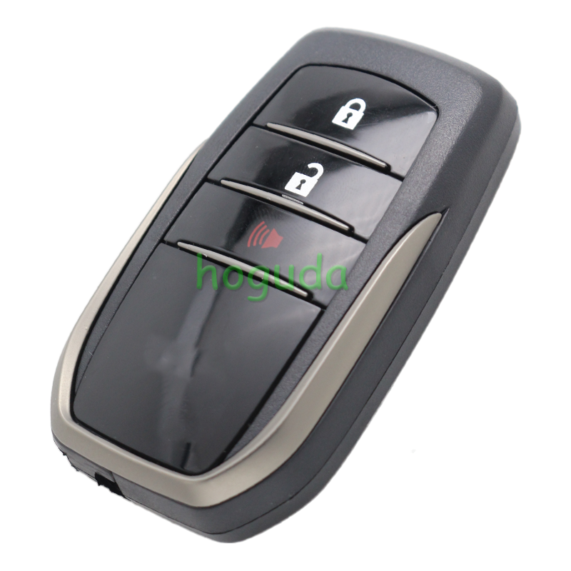 For Toyota 2/3+1/3/3+1 button remote key blank without logo