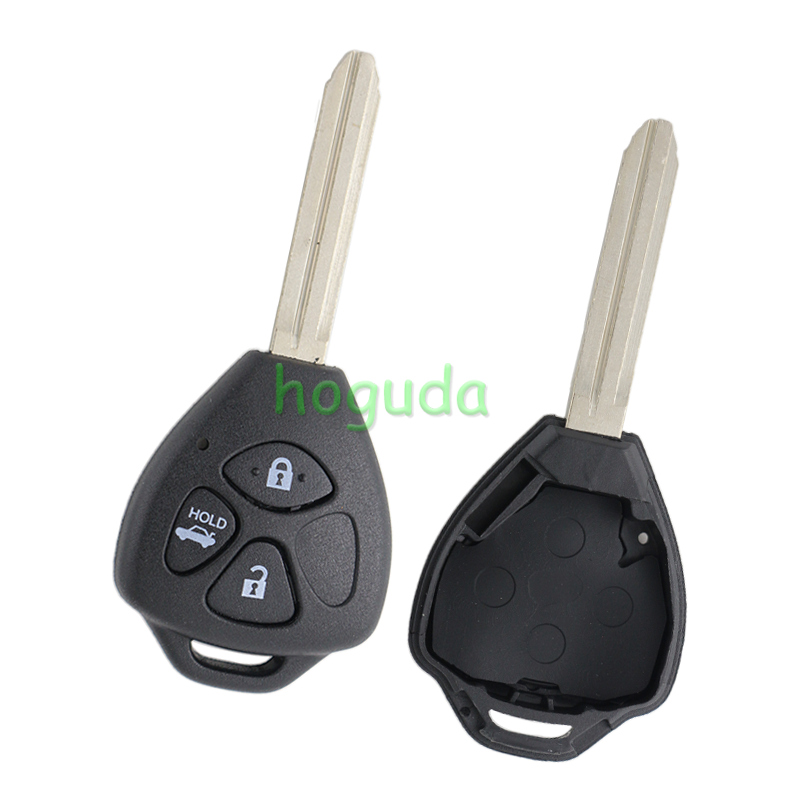 For high quality GTL Toyota 3 button remote key blank with toy43 blade enhanced version