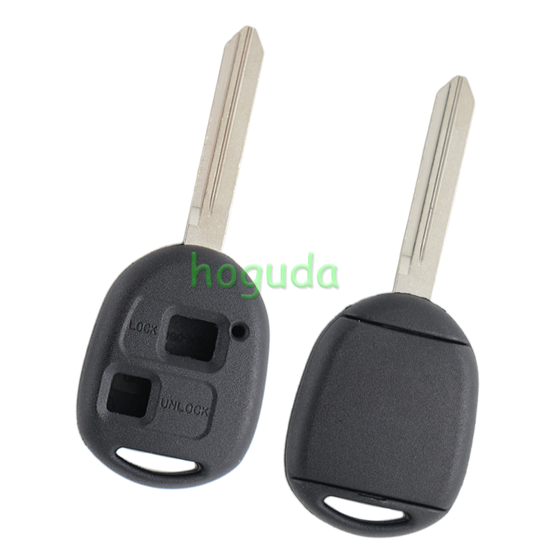 For High quality GTL Toyota 2 button remote key blank with TOY47 blade