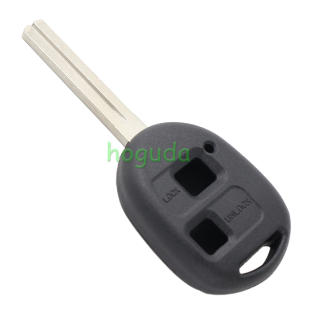 For High quality GTL Toyota 2 button remote key blank with TOY48 blade