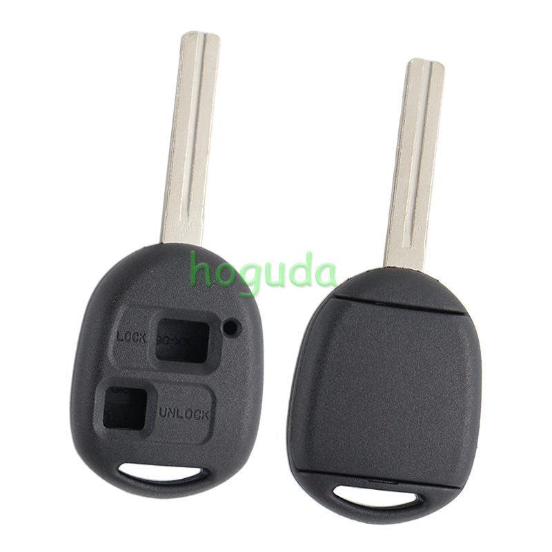 For High quality GTL Toyota 2 button remote key blank with TOY48 blade