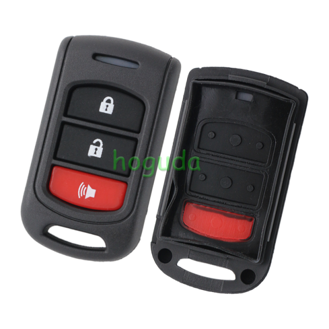 For Toyota 2+1 button key shell  for  the Indian market