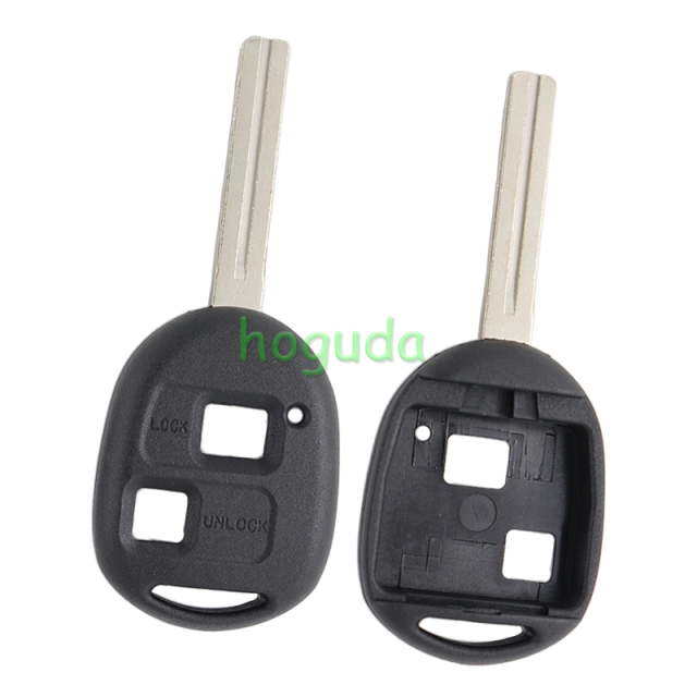 For High quality GTL Toyota 2 button remote key blank with TOY48 blade