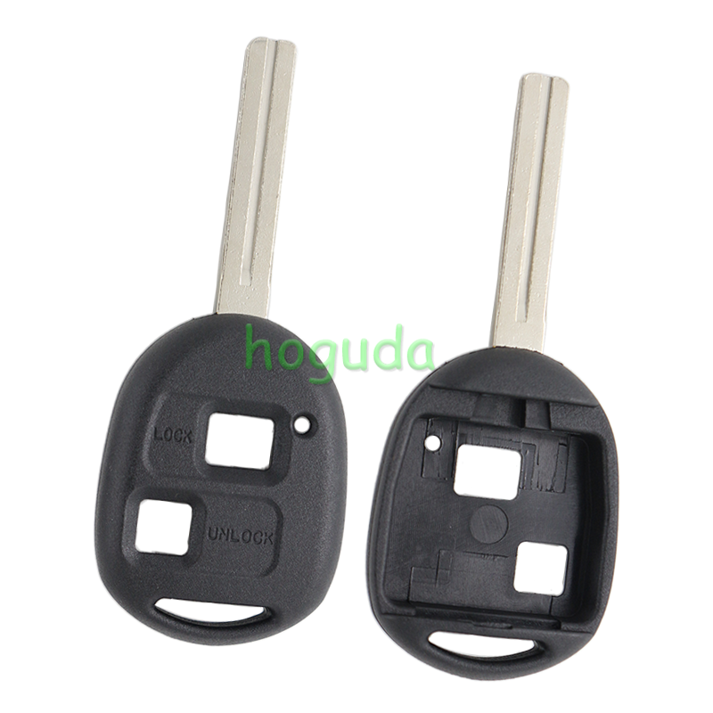 For High quality GTL Toyota 2 button remote key blank with TOY48 blade