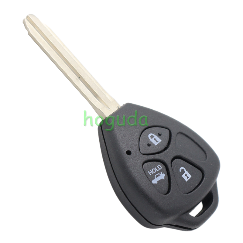 For high quality GTL Toyota 3 button remote key blank with toy43 blade enhanced version