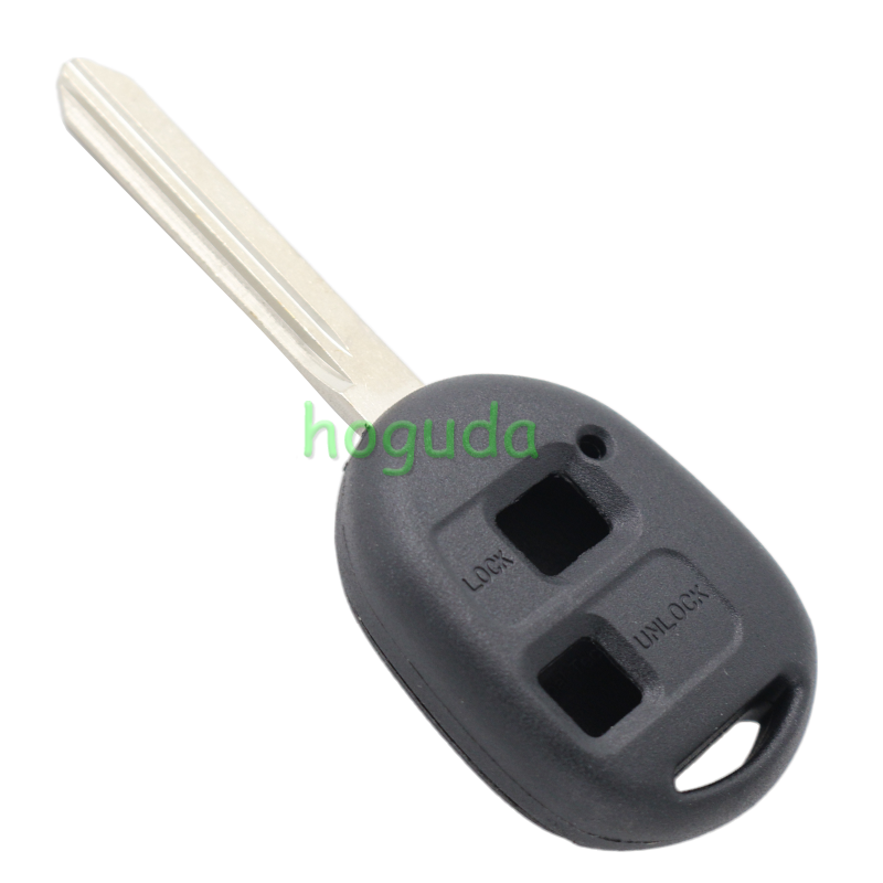 For High quality GTL Toyota 2 button remote key blank with TOY47 blade