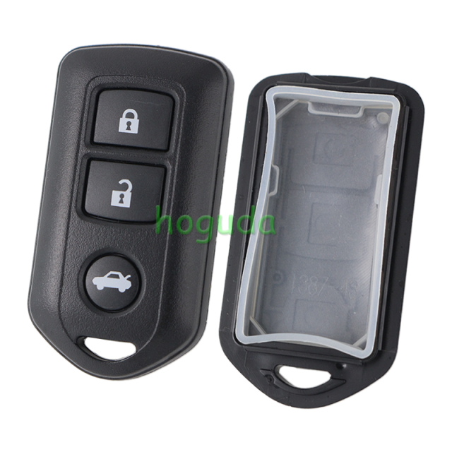 For Toyota 3 button remote key blank (No Logo)