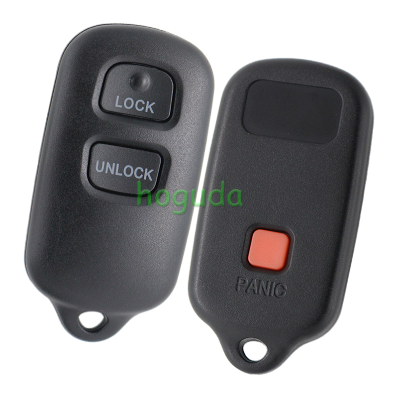 For Toyota 2+1 button key blank (the panic button is square)