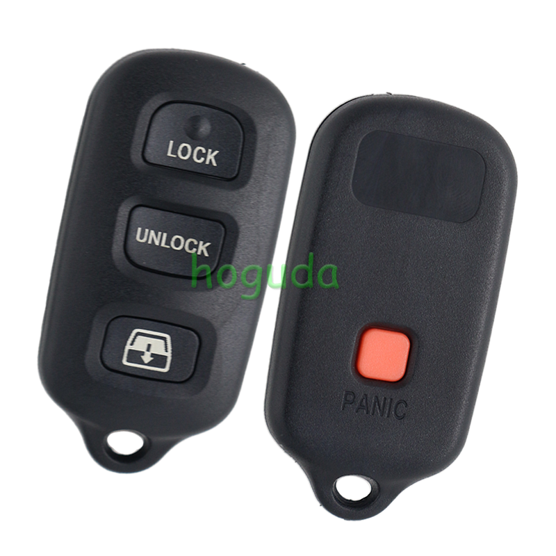 For Toyota 3+1 button key blank (the panic button is square)
