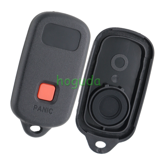 For Toyota 2+1 button key blank (the panic button is round)