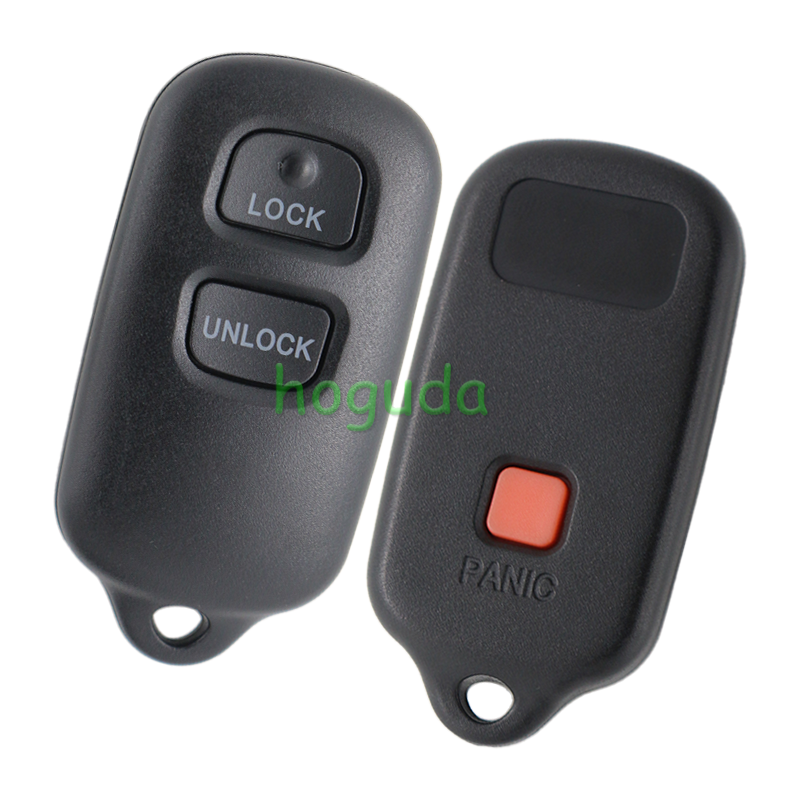 For Toyota 2+1 button remote key blank